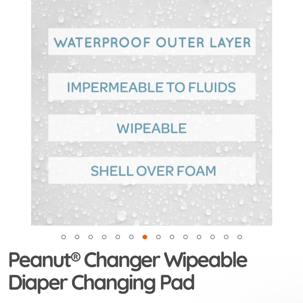 The Keekaroo Peanut Changing Pad